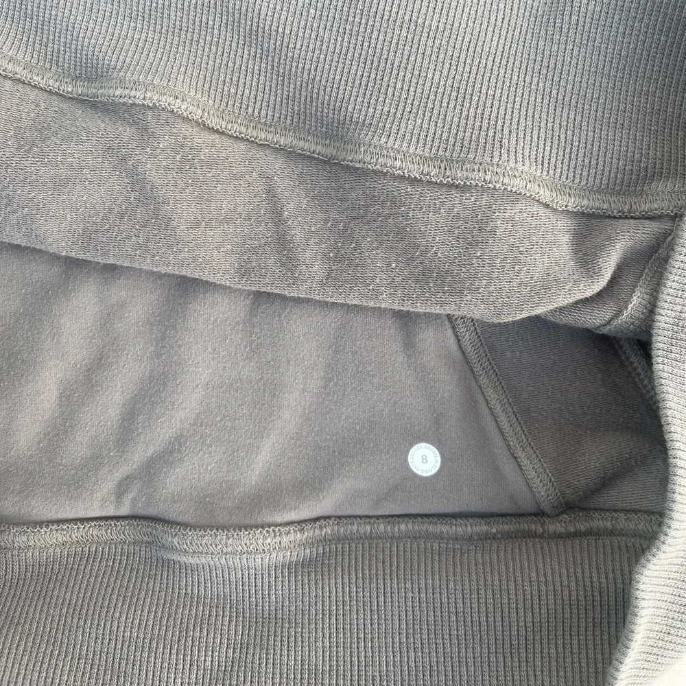 lululemon athletica Gray Cowl Neck Sweater